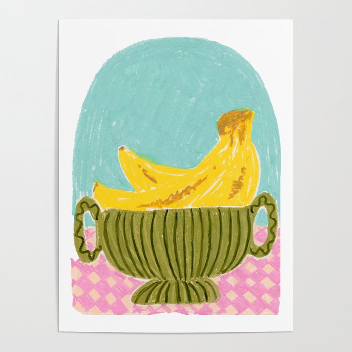 Bananas in Vase Poster Gallery Image 4