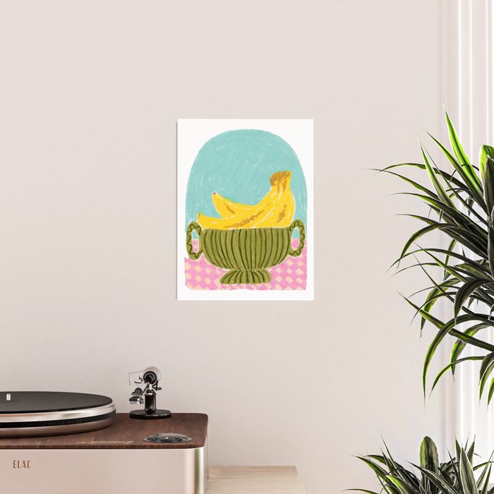 Bananas in Vase Poster Gallery Image 2