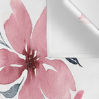 Modern Watercolor Florals No. 2 Wall Tapestry Gallery Image 3