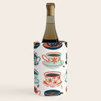 Tea Time - Coral & Teal Wine Chiller Gallery Image 2