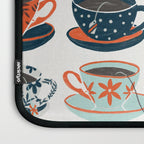 Tea Time - Coral & Teal Laptop Sleeve Gallery Image 3