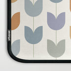 Spring Tulips XI Natural Multicolor Mid Century Flowers Laptop Sleeve Gallery Image 3