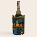 Plant Shelves Rainy Night Wine Chiller Gallery Image 3