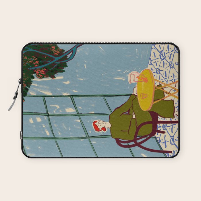 WOMAN UNDER A TREE Laptop Sleeve Gallery Image 1