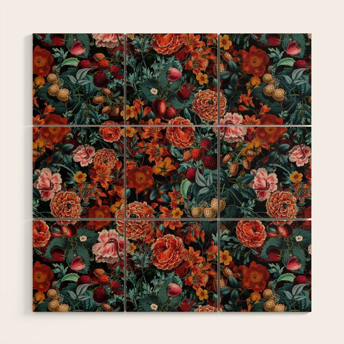 EXOTIC GARDEN - NIGHT XXIV Wood Wall Art Gallery Image 1