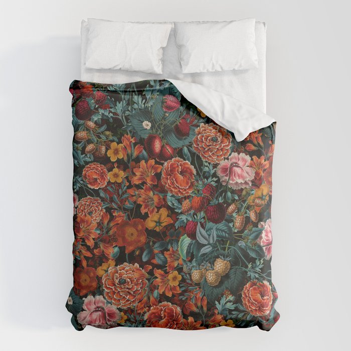 EXOTIC GARDEN - NIGHT XXIV Duvet Cover Gallery Image 1