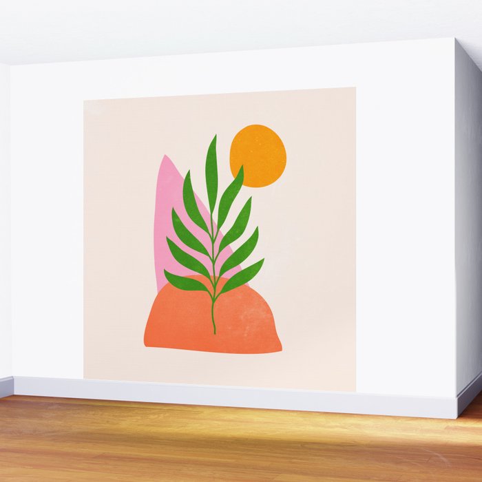 Autumn Bloom II Wall Mural Gallery Image 2