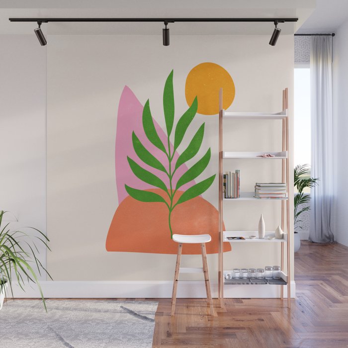 Autumn Bloom II Wall Mural Gallery Image 1