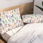 Poodles by Veronique de Jong Pillow Sham Gallery Image 2
