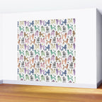 Poodles by Veronique de Jong Wall Mural Gallery Image 2