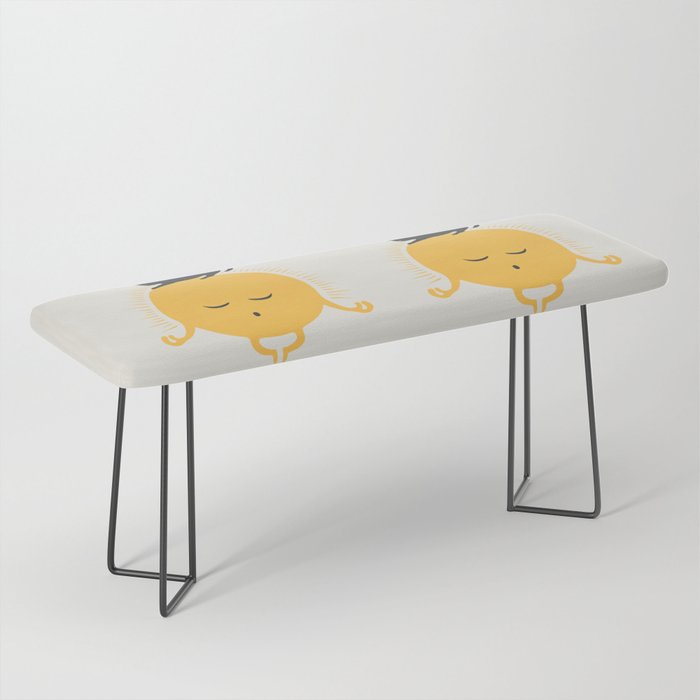 Good Meowâing 8 soulmate sun meditation  Bench Gallery Image 1