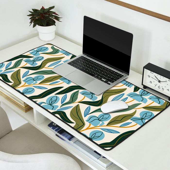 Nouveau Flower Market 2 Desk Mat Gallery Image 2