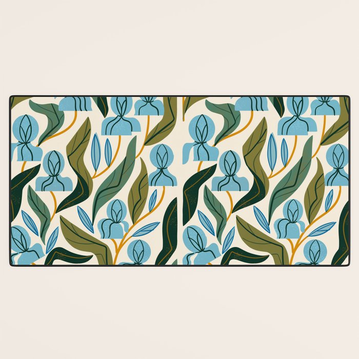Nouveau Flower Market 2 Desk Mat Gallery Image 3