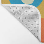 Mid-Century Abstract Balance 16 Bath Mat Gallery Image 2