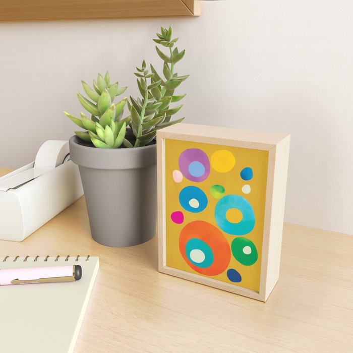Mid-Century Abstract Balance 16 Mini Art Print Gallery Image 2