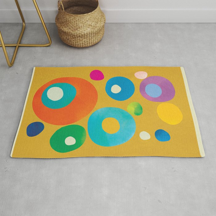 Mid-Century Abstract Balance 16 Rug Gallery Image 1
