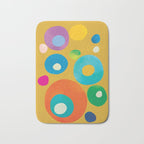 Mid-Century Abstract Balance 16 Bath Mat Gallery Image 1