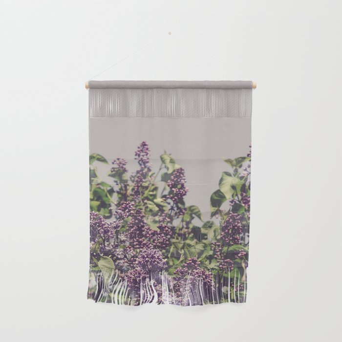 Wild Lilacs - spring floral nature photograph Wall Hanging Gallery Image 1