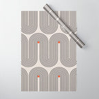 Modern Patter Minimalist Shapes Wrapping Paper Gallery Image 1