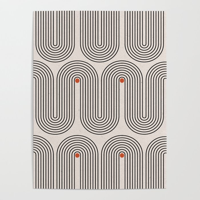 Modern Patter Minimalist Shapes Poster Gallery Image 4