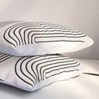 Modern Patter Minimalist Shapes Pillow Sham Gallery Image 3