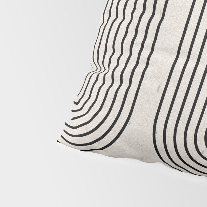 Modern Patter Minimalist Shapes Pillow Sham Gallery Image 4