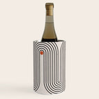 Modern Patter Minimalist Shapes Wine Chiller Gallery Image 3