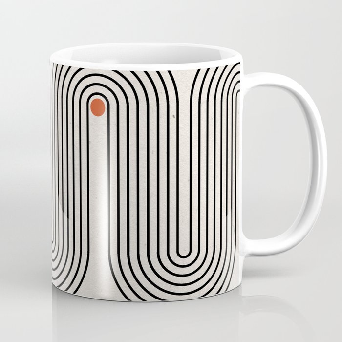 Modern Patter Minimalist Shapes Coffee Mug Gallery Image 1