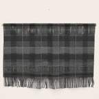 Black And Gray Plaid Wall Hanging Gallery Image 1