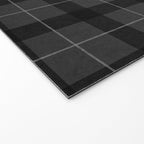 Black And Gray Plaid Welcome Mat Gallery Image 2