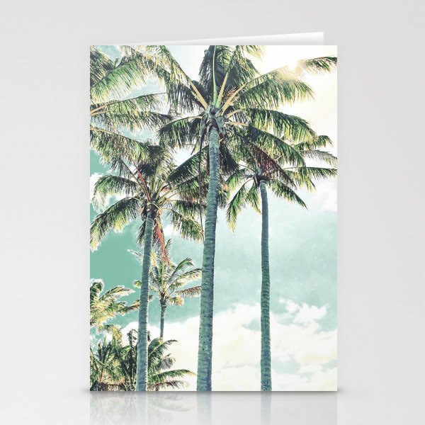 Under the palms Stationery Card Gallery Image 2
