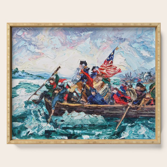 Washington Crossing the Delaware Serving Tray Gallery Image 1