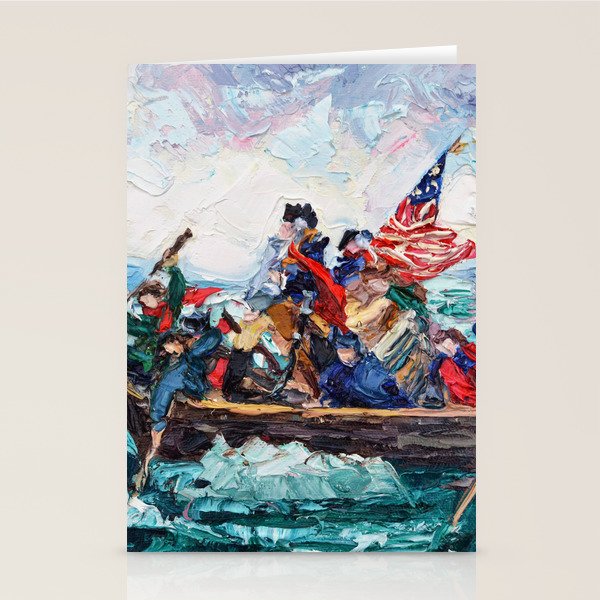Washington Crossing the Delaware Stationery Card Gallery Image 1