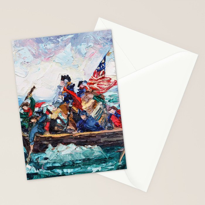 Washington Crossing the Delaware Stationery Card Gallery Image 2
