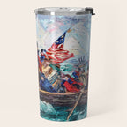 Washington Crossing the Delaware Travel Mug Gallery Image 2
