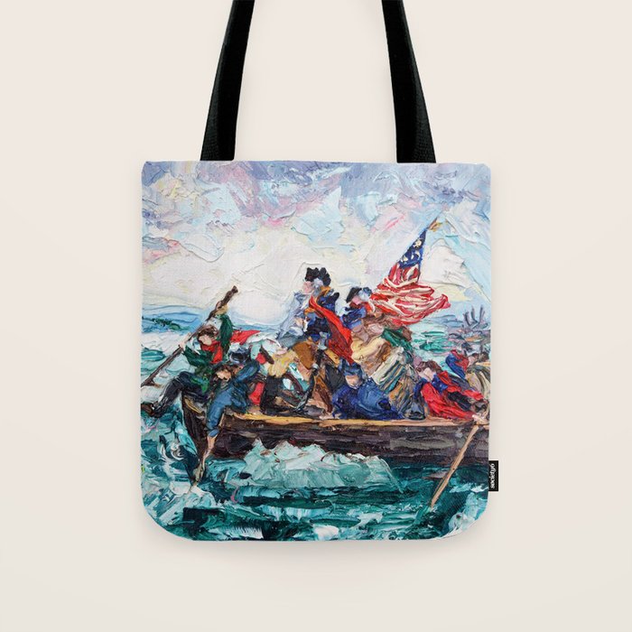 Washington Crossing the Delaware Tote Bag Gallery Image 1