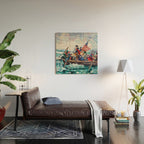 Washington Crossing the Delaware Wood Wall Art Gallery Image 2