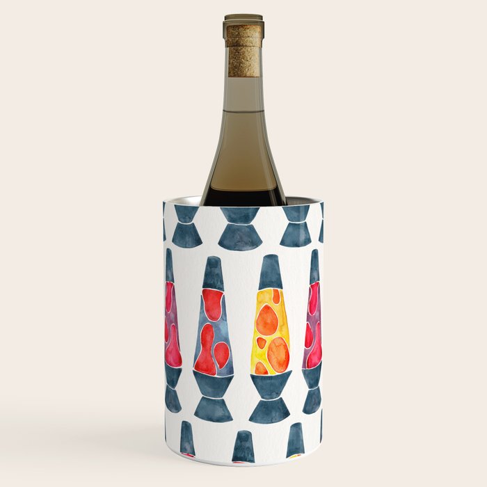 Retro Vibes - Warm Palette Wine Chiller Gallery Image 1