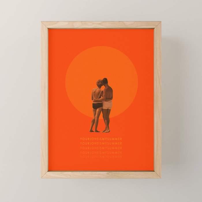 Your love is my Summer Mini Art Print Gallery Image 1