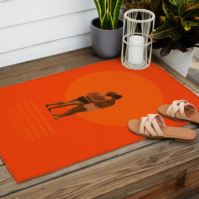 Your love is my Summer Outdoor Rug Gallery Image 2