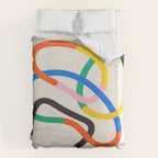 Synchrony: Bauhaus 1919 Exhibition 01 Duvet Cover Gallery Image 6