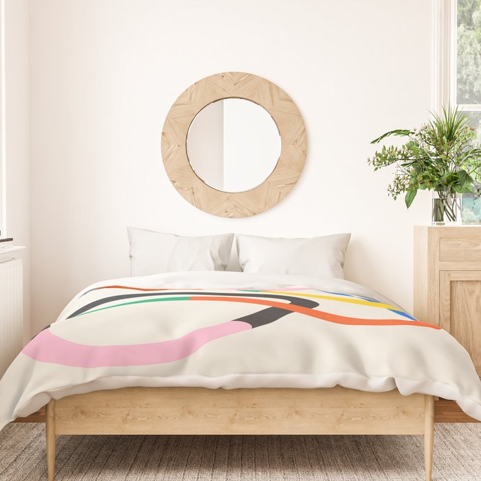 Synchrony: Bauhaus 1919 Exhibition 01 Duvet Cover Gallery Image 3