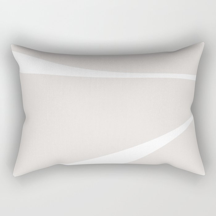 Minimalist Plant Abstract XLIII Rectangular Pillow Gallery Image 2