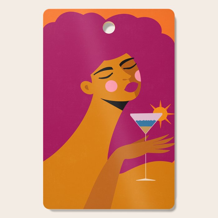 Summer Solstice Sip Cutting Board Gallery Image 1