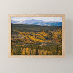 Rocky Mountain Valley View Mini Art Print Gallery Image 1