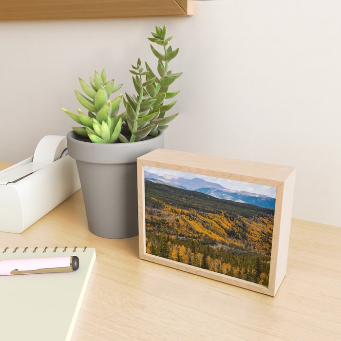 Rocky Mountain Valley View Mini Art Print Gallery Image 2