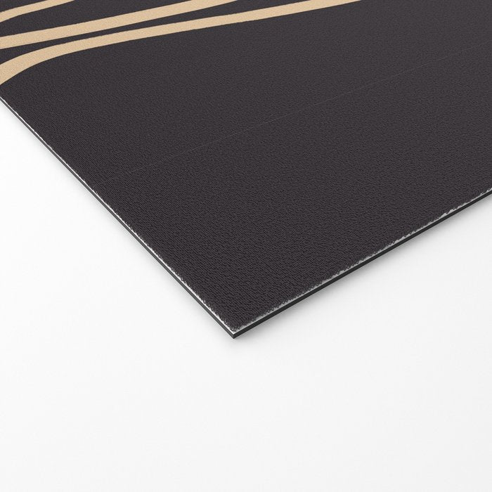 Abstract Line Art Cat 2 Welcome Mat Gallery Image 2