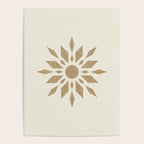 Sunburst Retro - Gold Poster Gallery Image 4
