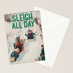 Sleigh All Day Stationery Card Gallery Image 2