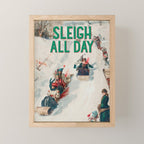 Sleigh All Day Mini Art Print Gallery Image 1